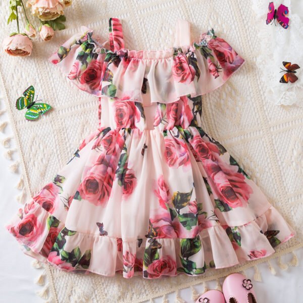 Premium Summer FLOWER PRINT Dresses for Baby Girls (0-5 Yrs) – Uniquely Adorable! 👗🌸